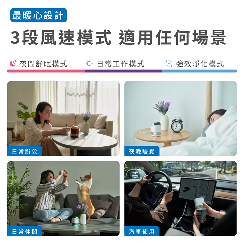 【蒔器LUFTQI】LUFT Duo雙效個人空氣淨化器-黑色兩入組, 黑色, large
