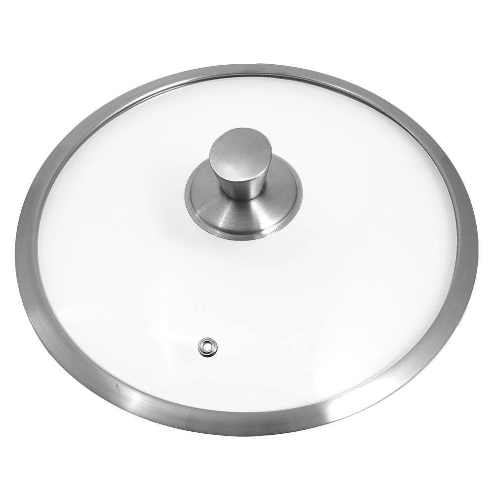 Miyaco 米雅可 典雅寬邊玻璃鍋蓋 28cm-Leidea樂德兒, , large