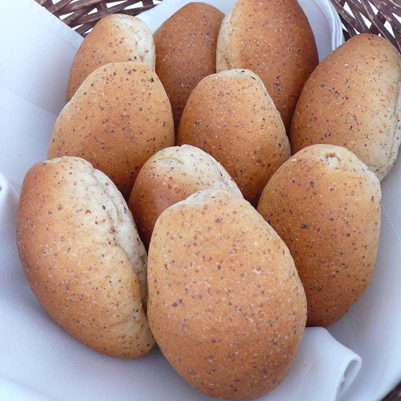 [帕莎蒂娜] 迷你小麥胚芽麵包 (10入), , large