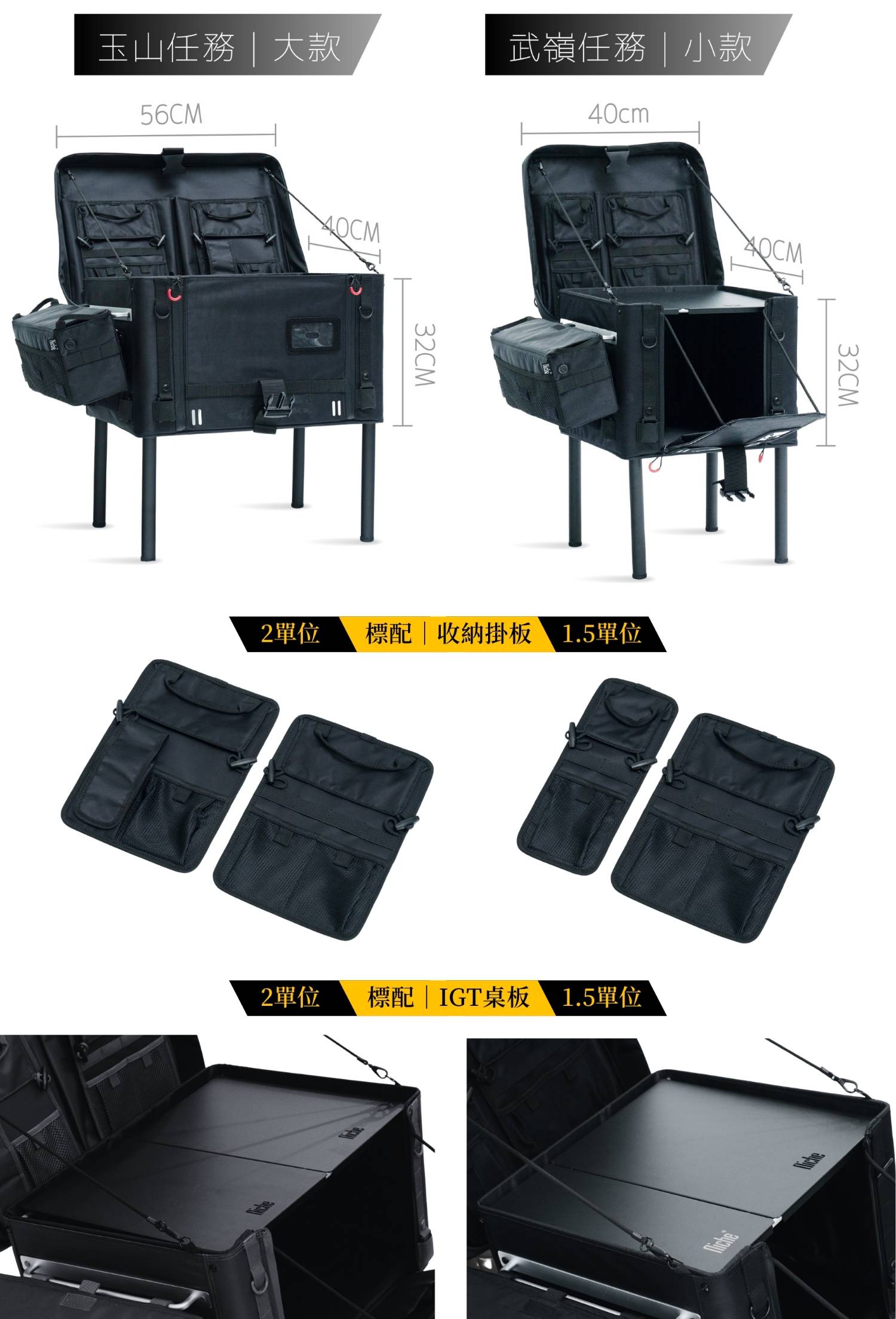 【城市旅人｜山海任務】 重機包裝備 TRAIL BOX 露營箱 尺寸 L 59公升, , large