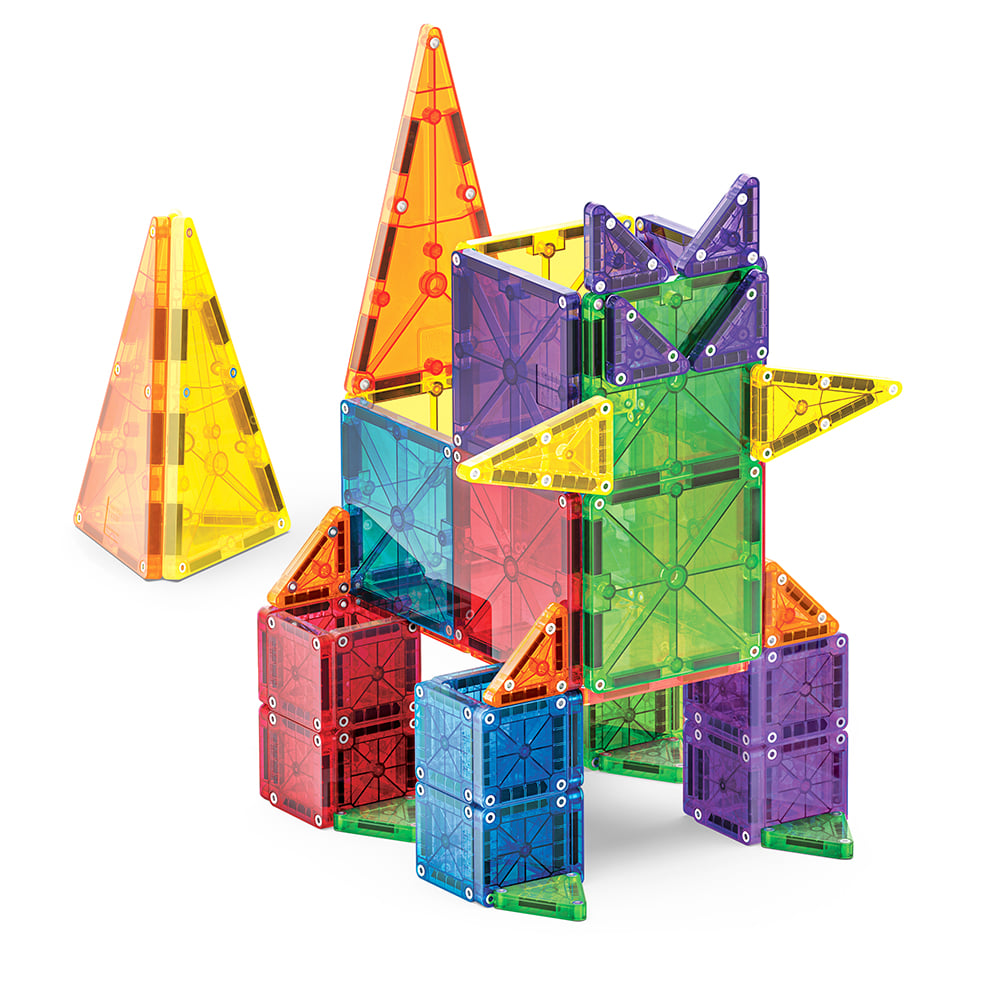 Magna-Tiles microMAGS磁力片-62片套組, , large