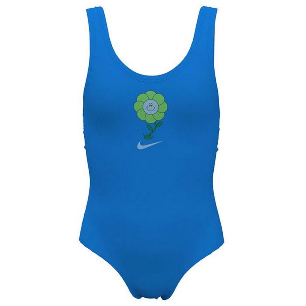 [秉宸] NIKE SWIM 女孩連身泳裝 孩童泳裝 女童 連身泳裝 NESSE724 24SS, , large