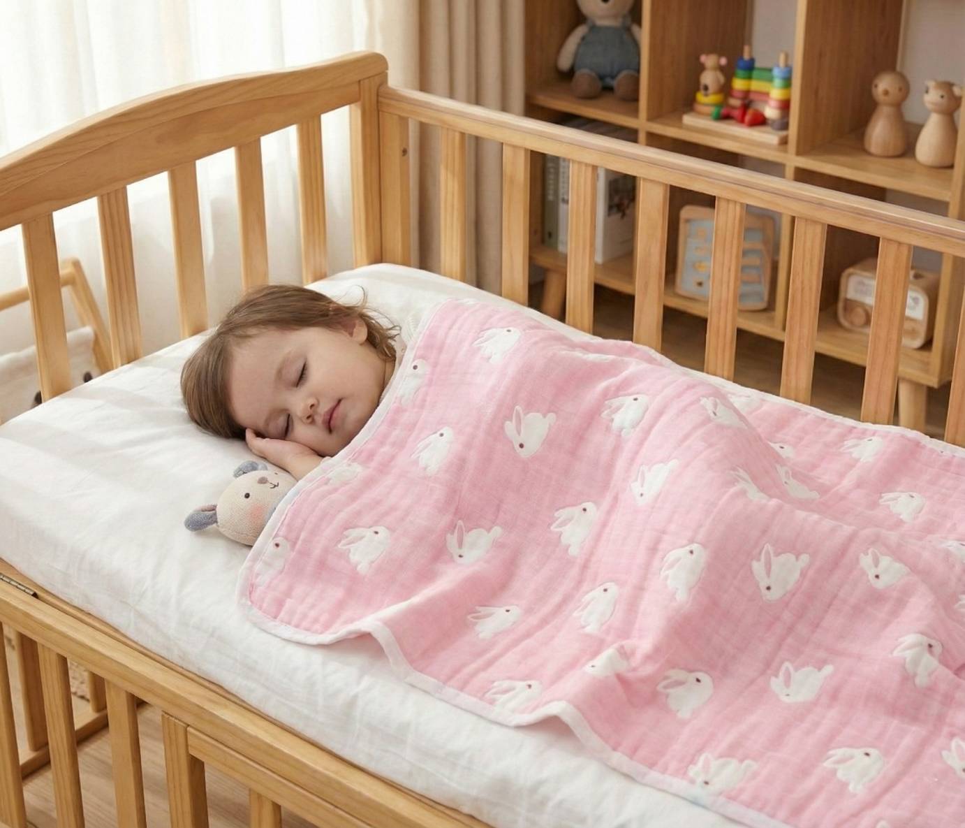 [Kaimei Cotton] Random and excellent six-layer yarn multi-purpose children's quilt/baby quilt/air conditioning quilt/gauze quilt multiple styles, , large