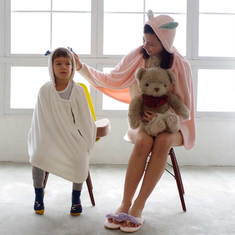 Water towel Animal hooded towel, , large