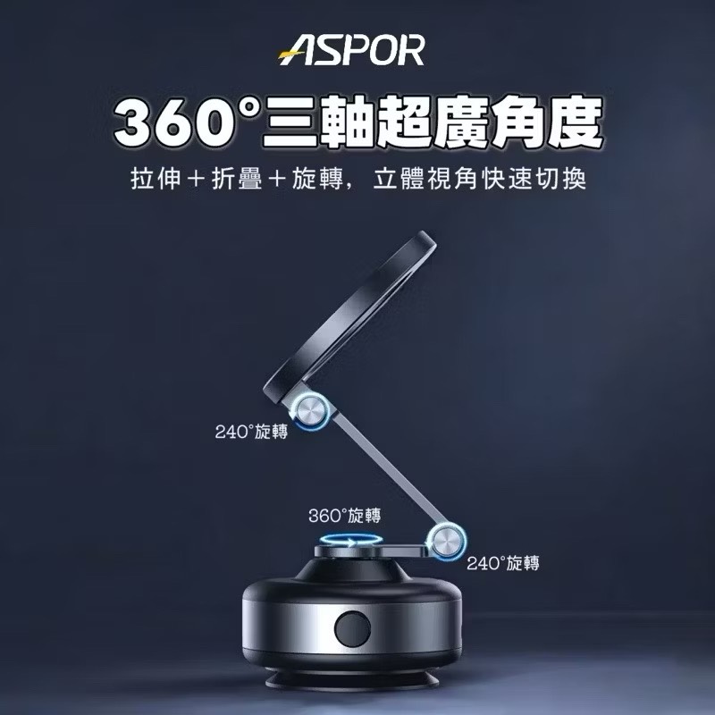 360 degree three-axis folding rotating bracket, , large