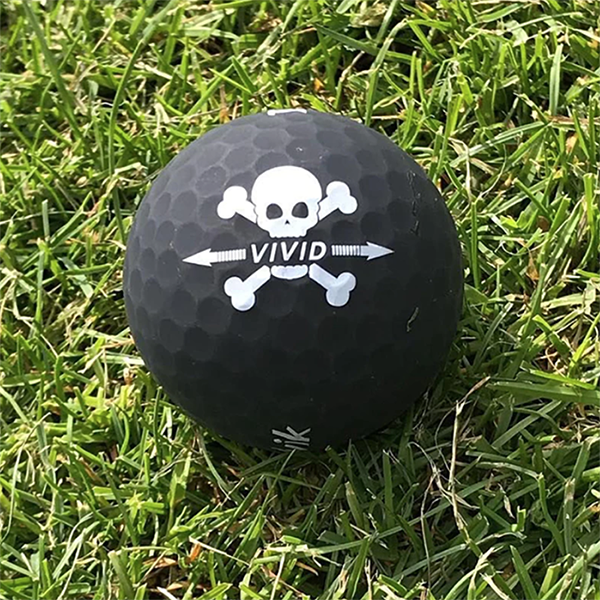 Volvik Skull Golf Ball Gift Set – 4 Balls + Ball Marker, , large