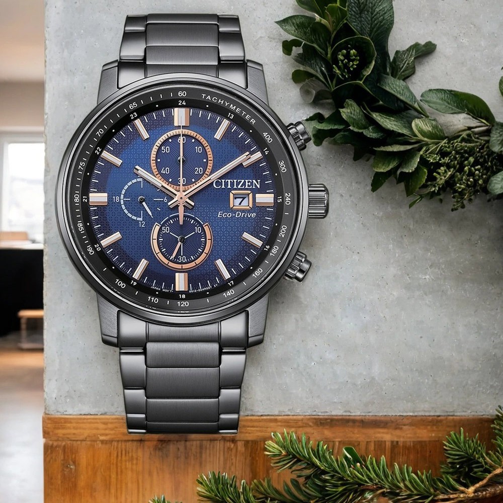 CITIZEN 星辰 亞洲限定 光動能計時手錶 禮物 CA0845-83L, , large