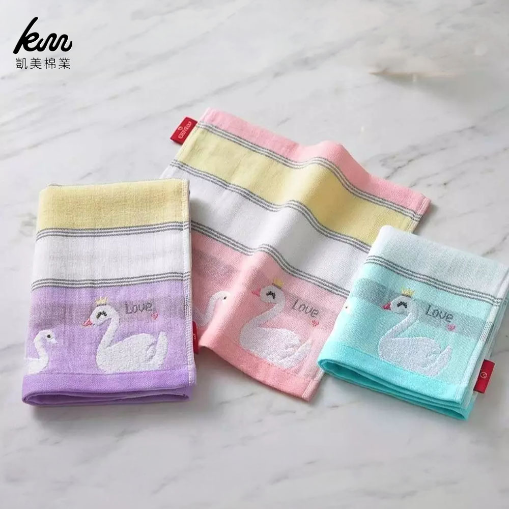 [Kemei Cotton Industry] random excellent no yarn high quality small square scarf / handkerchief / wipe hand towel / wipe sweat towel / saliva towel, , large