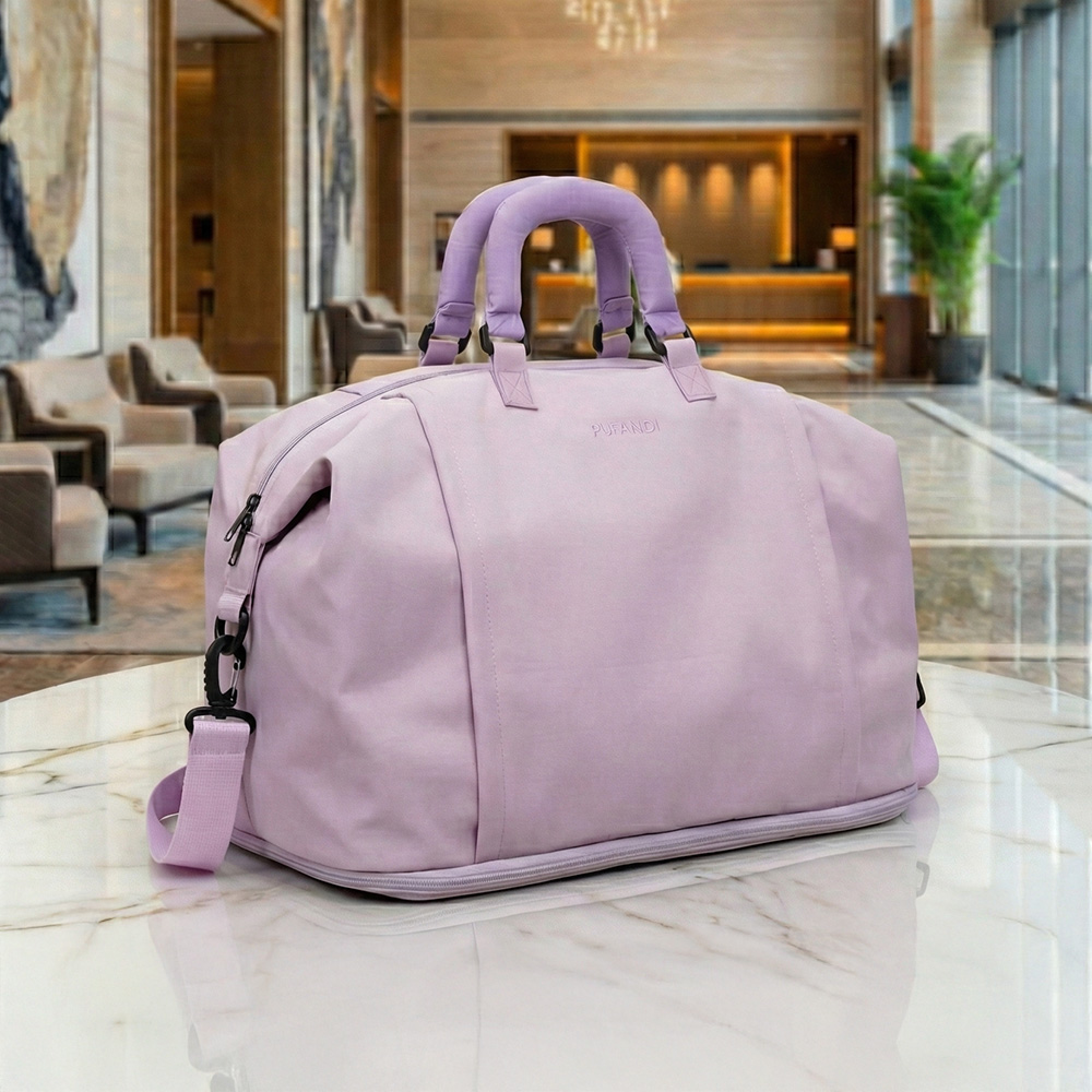 隱形收納旅行袋 【5色可選】 20L&rarr;30L 伸縮 出差包 輕旅包 乾濕分離 登機包 手提行李袋 可套拉桿 旅行包 行李袋 手提袋 斜背包, , large