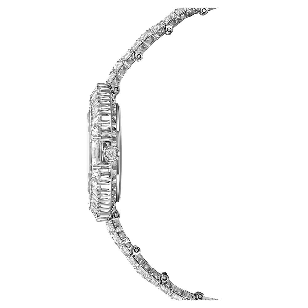 SWAROVSKI 施華洛世奇 Matrix 方形切割水晶八角手鐲式手錶 女錶-30x25mm(5724516), , large