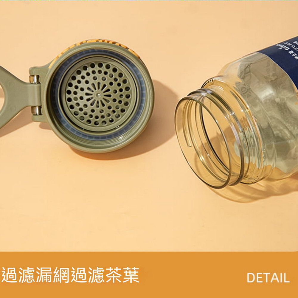 【H&R安室家】Dodge 道奇Tritan扭蓋刻度水壺 運動水壺680ml(H38), , large