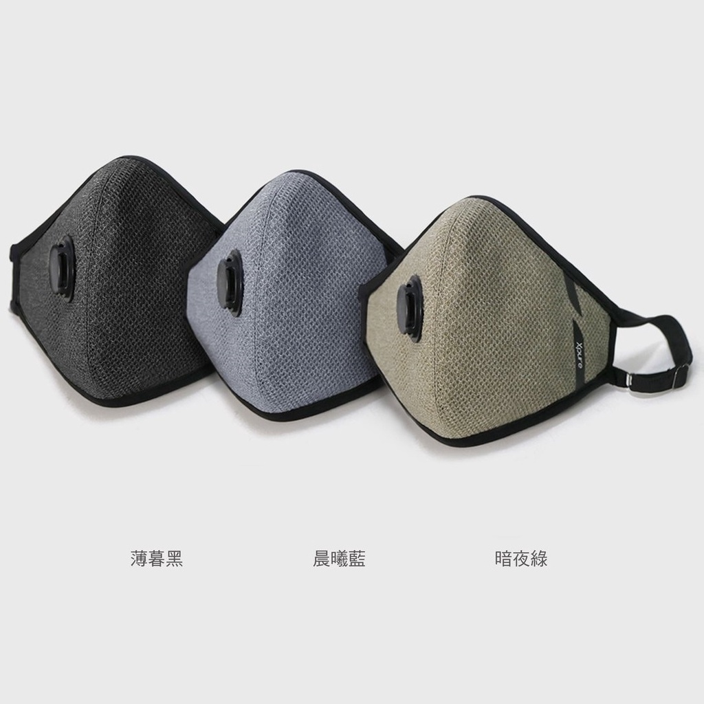 【淨對流】抗霾布織口罩-Urban款 G2 薄暮黑, , large