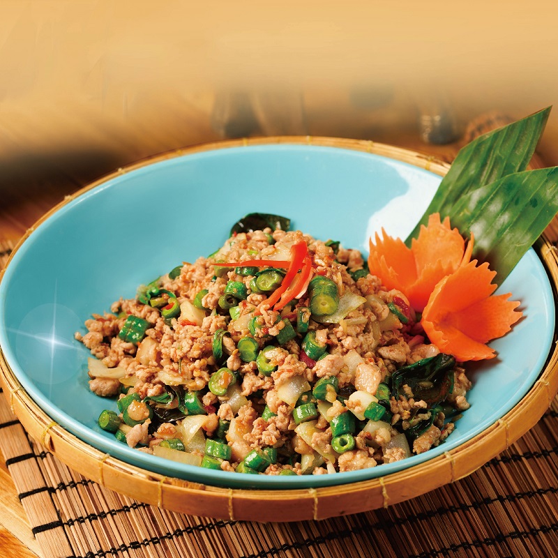 STIR-FRIED PORK WITH HOIY BASIL, , large