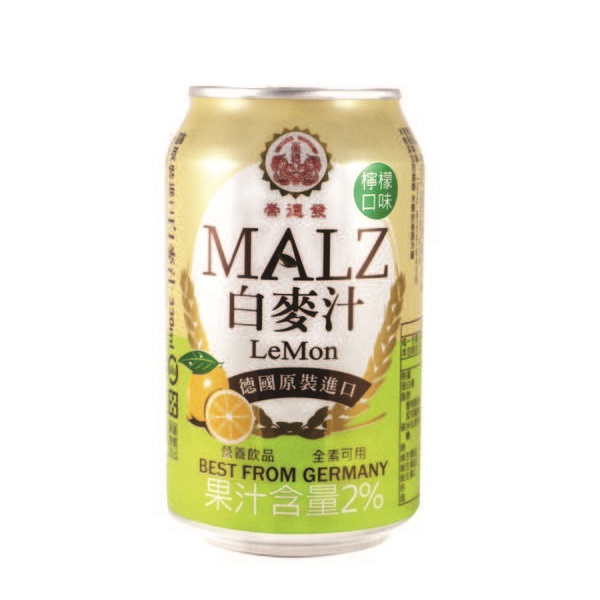 Lemon Pure Malt Can 330ml, , large