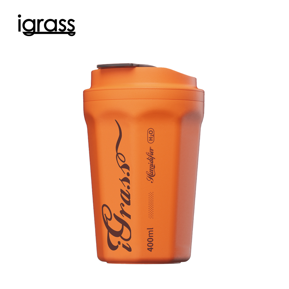 igrass Multifunctional Portable Aromatherapy Humidifier-Sunshine Orange, , large