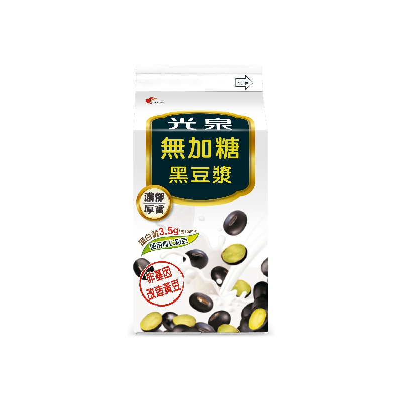 Kuang Chuan no sugar black milk 400ml, , large