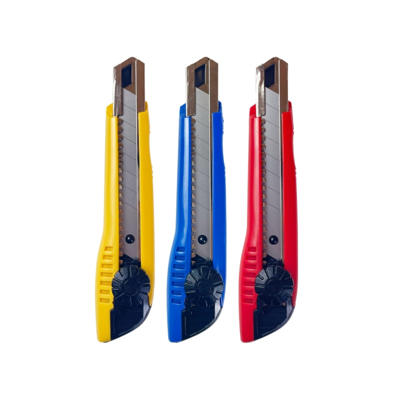 2043 Woodworking Locking Utility Knife &ndash; Yellow, , large