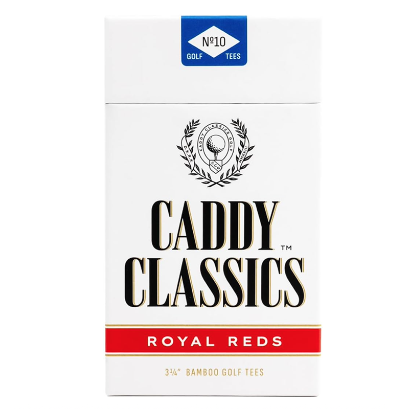 Caddy Classics 高爾夫球 Tee 10支/盒 附50支補充Tee 球架 開球架 高爾夫球禮物, , large