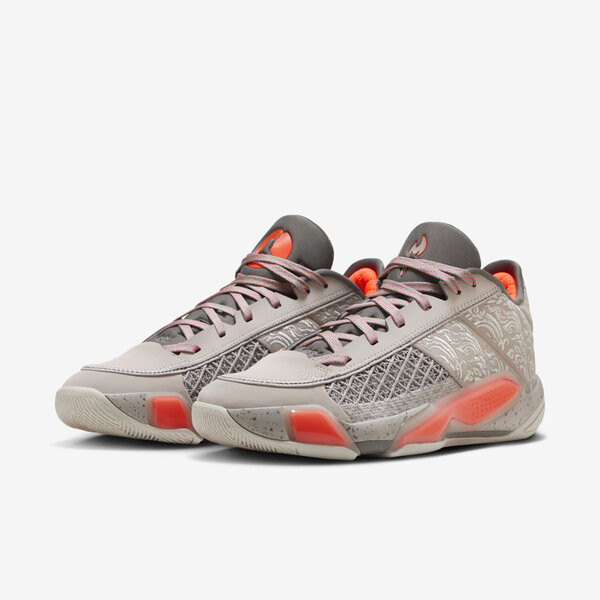 [Kixpress] Nike Air Jordan 38 XXXVIII Low PF 男 籃球鞋 喬丹 灰棕 橘 [FZ4161-002], , large
