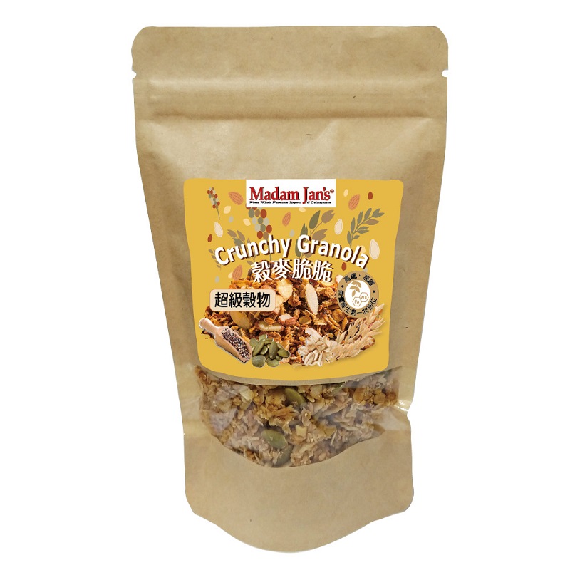 [茉莉芝]手工烘烤穀麥脆脆 - 超級穀物 - 360g, , large
