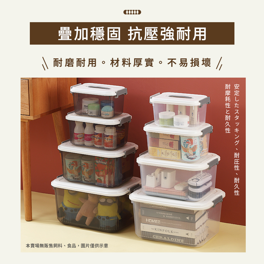 [夢巴黎] 透明整理箱, , large