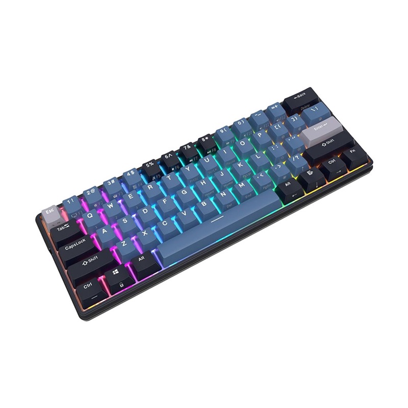 RK 60% 61 key RGB Mechanical Keyboard ( Yellow switches ), , large