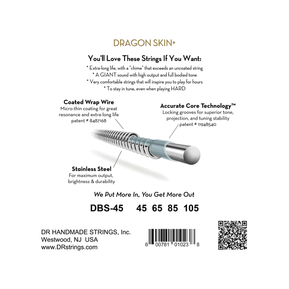 DR DRXB-DBS-45 貝斯套弦 45-105【敦煌樂器】, , large