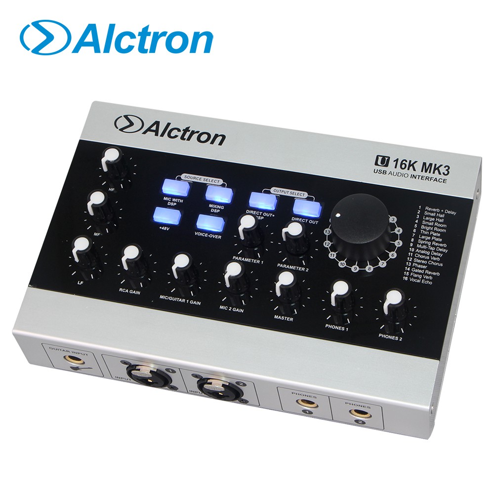 ALCTRON U16K MK3 專業直播錄音介面【敦煌樂器】, , large