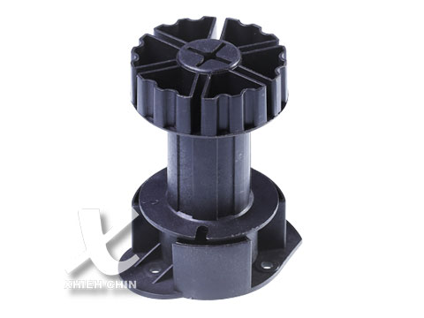 【協進五金】櫥櫃調整腳(PP新料) 黑色, , large