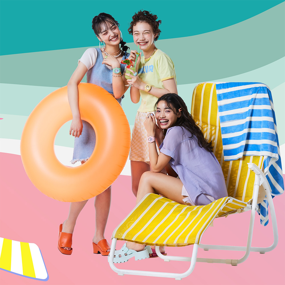 CASIO 卡西歐 BABY-G 夏季海灘手錶 BGA-320-3A, , large