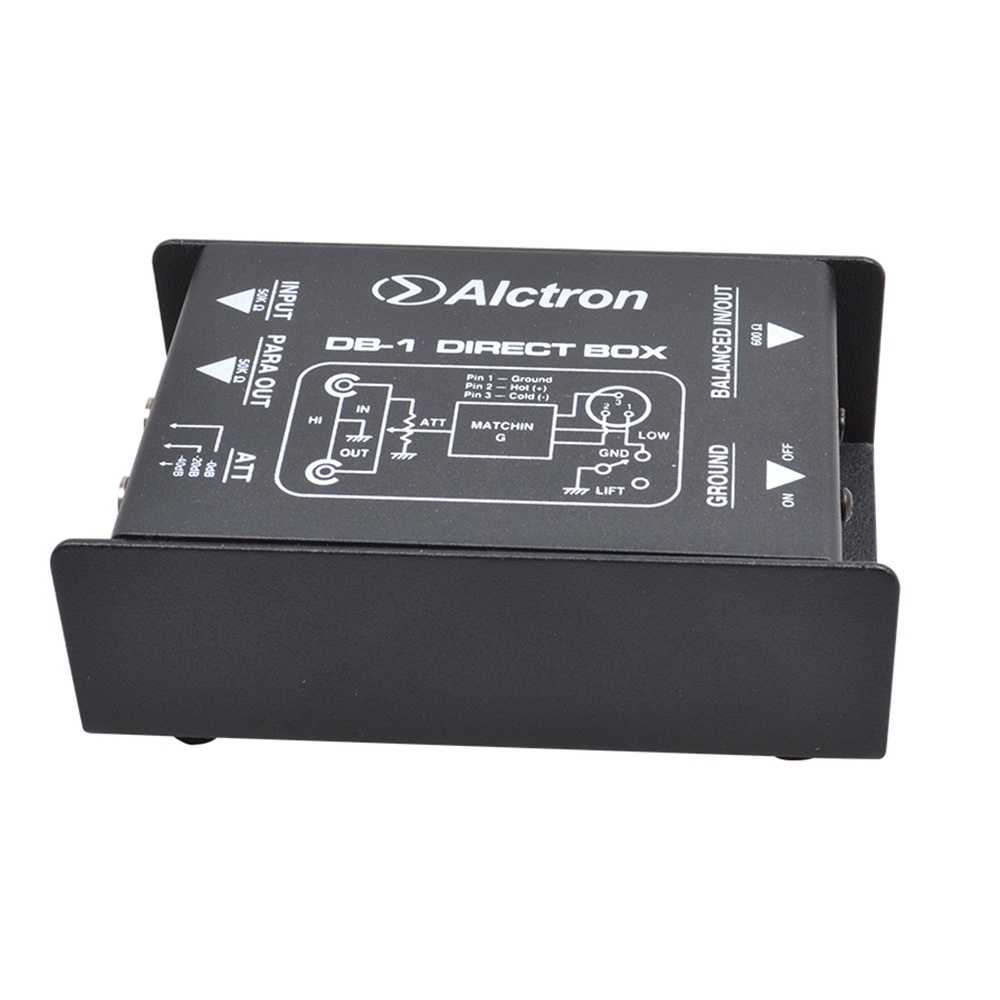 ALCTRON DB-1 被動式單聲道DI BOX阻抗器【敦煌樂器】, , large