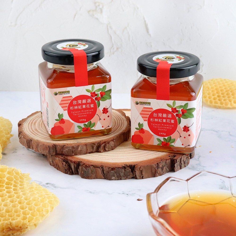 [蜜蜂故事館] 台灣嚴選杉林紅果蜜240g