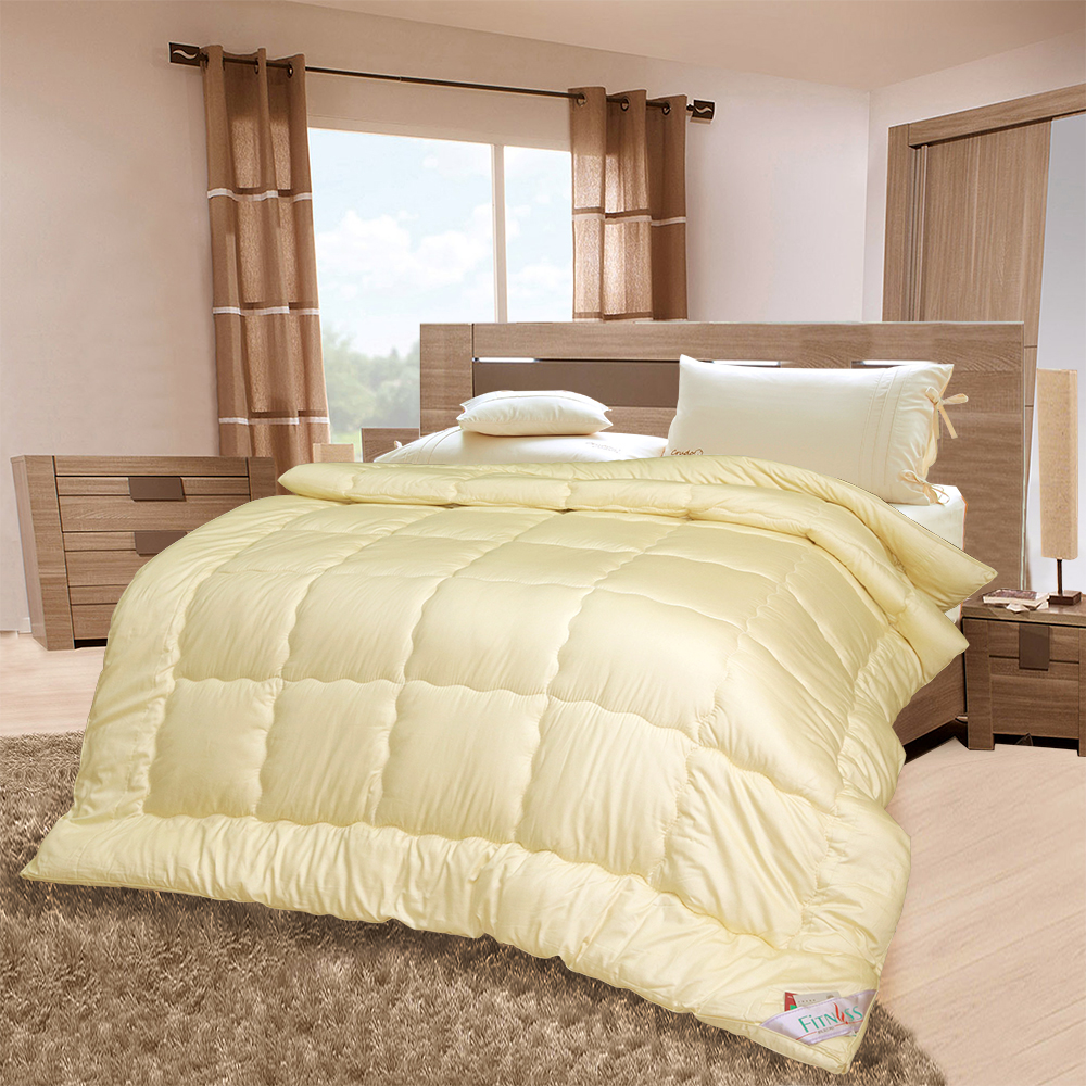 【多利寶寢具】FITNESS_ 100%純小羊毛雙人被/棉被胎(加重版3.5公斤), , large