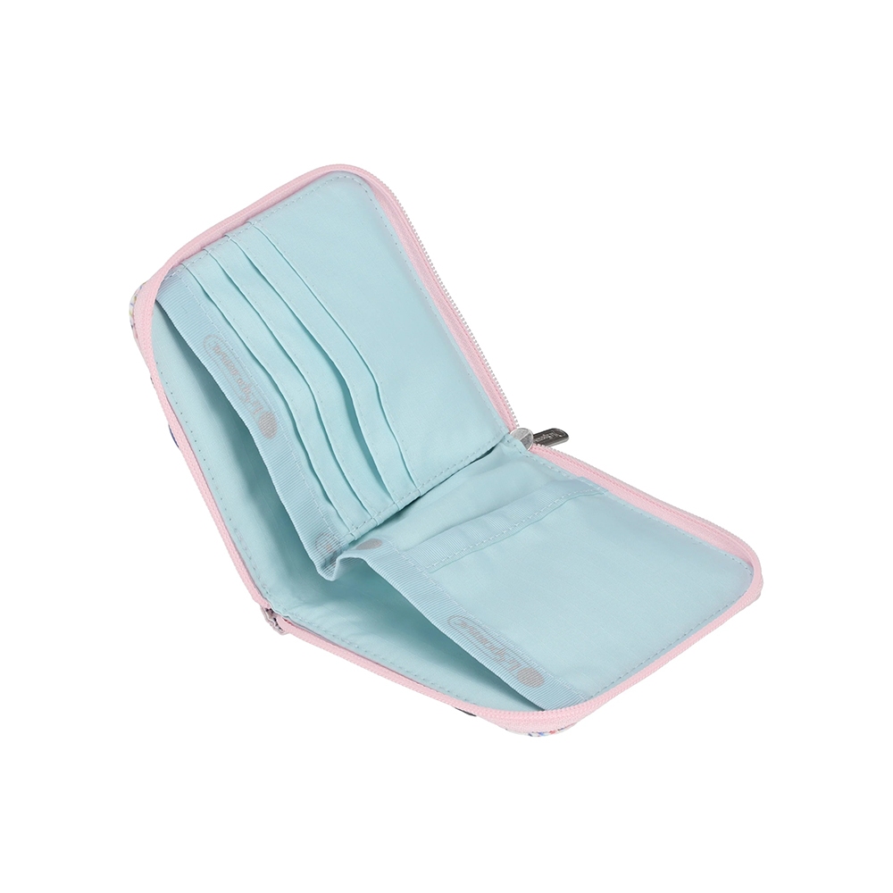 |快速出貨|Lesportsac Compact Zip Wallet 極簡輕薄錢包 - 北國小刺蝟, , large