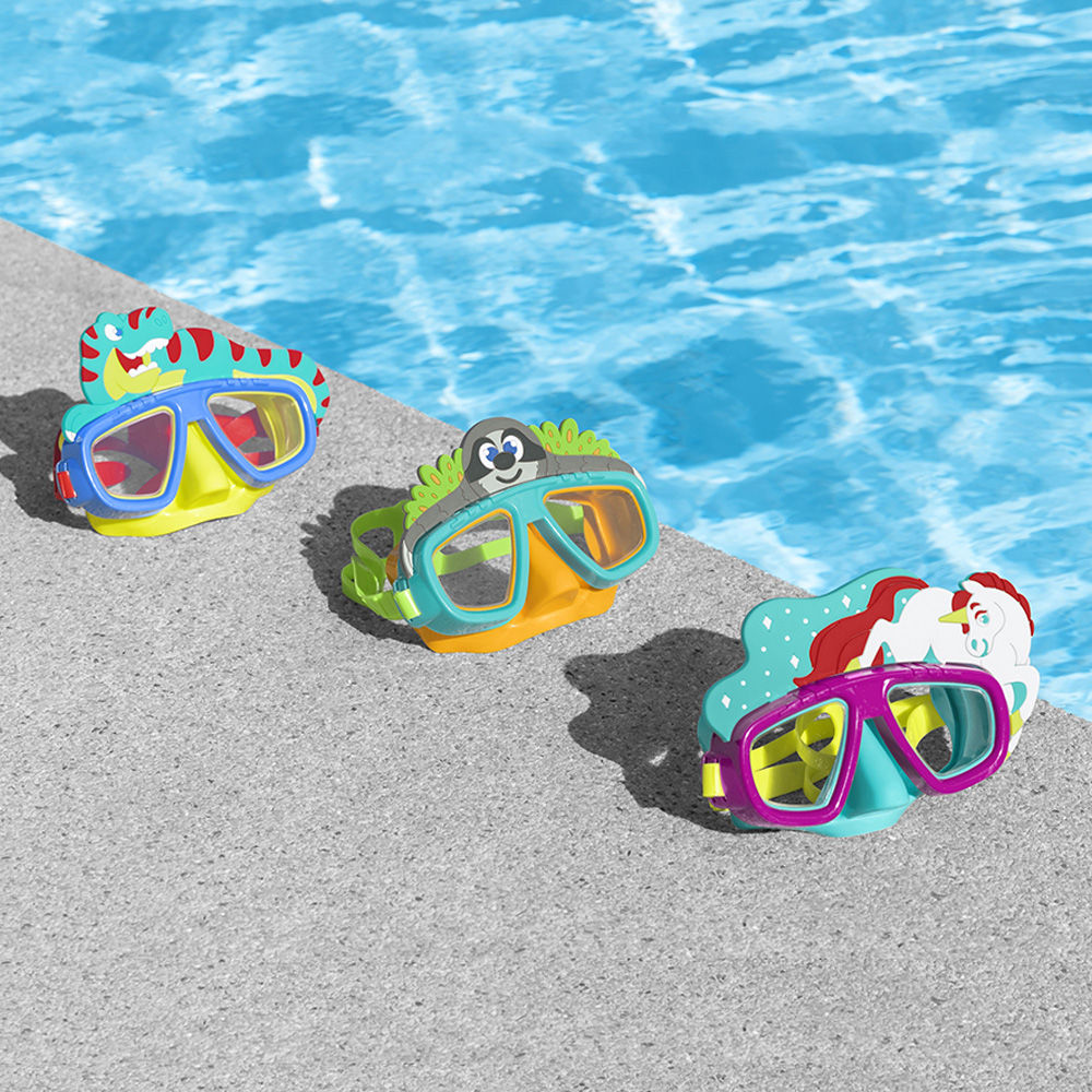 Bestway 森林之王兒童蛙鏡22064 款式隨機, , large