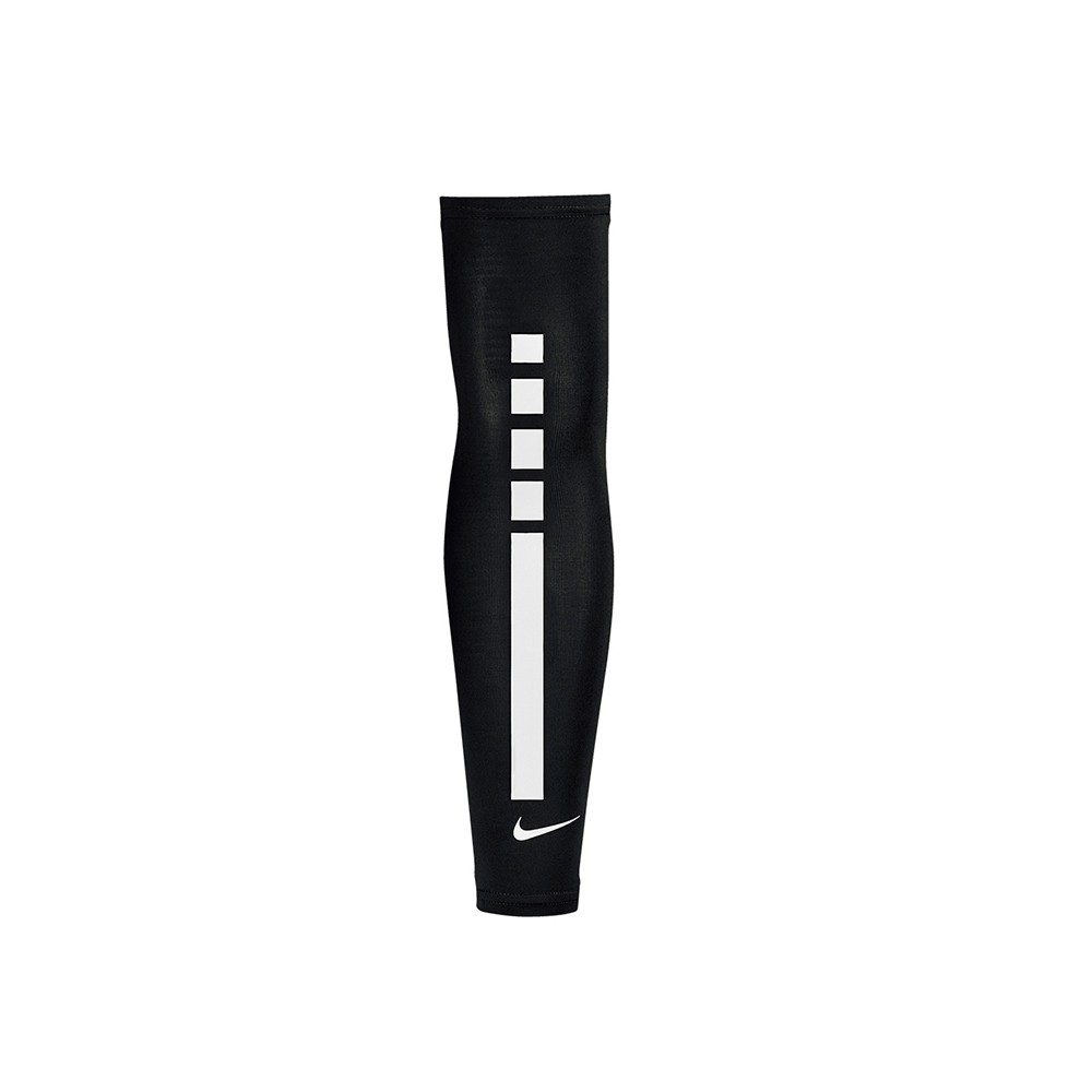 NIKE PRO ELITE 臂套 2.0 籃球臂套 防曬 單車袖套 抗UV DRI FIT 單入裝 N0003146, 127 白, large