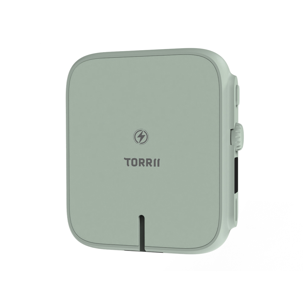 【TORRII】5000mAh LUNA 月光充補光燈磁吸行動電源 行充 行動充 磁吸充電(綠色), , large