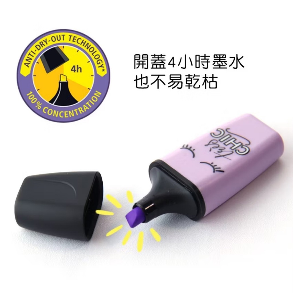 【德國天鵝STABILO】BOSS MINI Pastellove Edition 波士馬卡龍色迷你螢光筆 好攜帶輕巧ST0703-59, , large