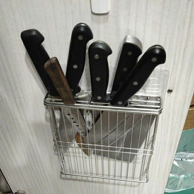 [Beargood sticker] Knife Holder (304 Stainless Steel, Wall-Mounted), , large