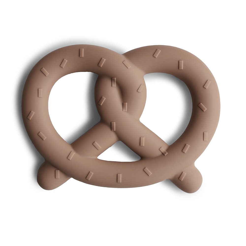 Mushie Teether - Pretzel - Natural, , large
