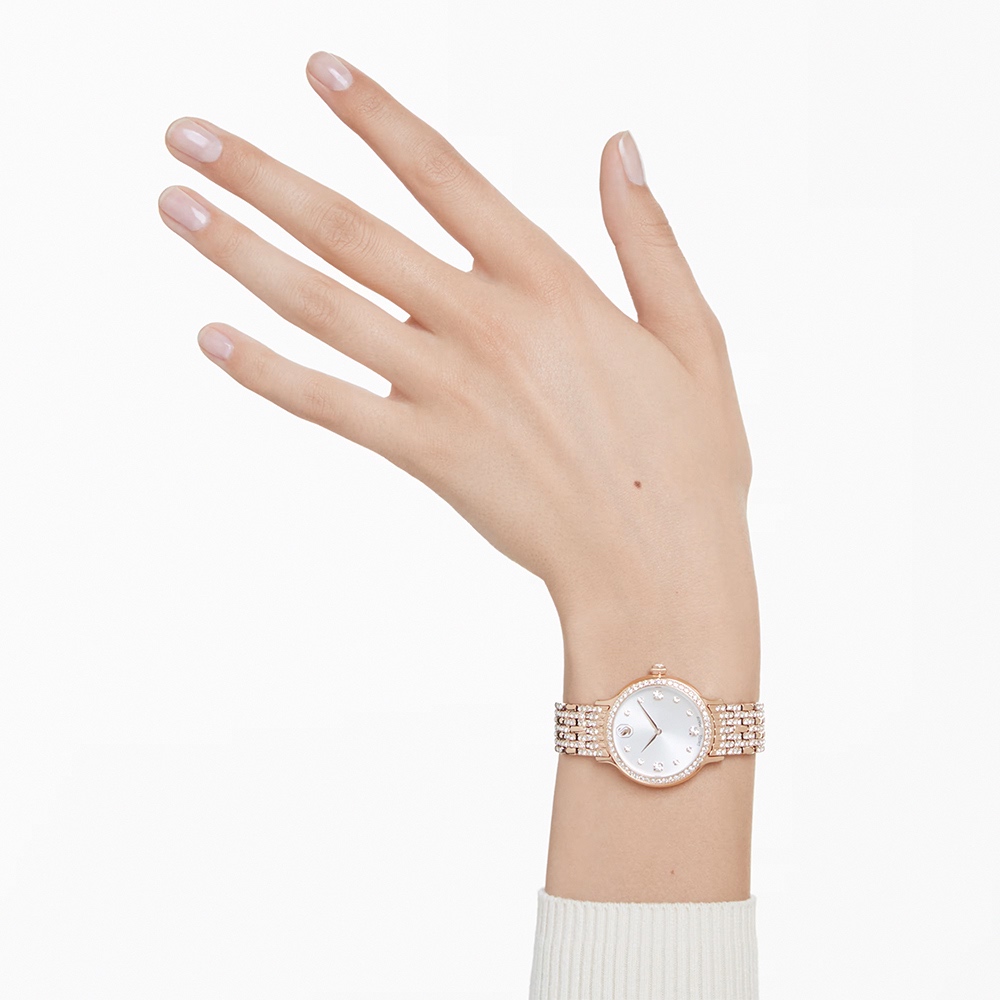 SWAROVSKI 施華洛世奇 Imber 流動美感時尚手錶 女錶-31mm(5713883), , large