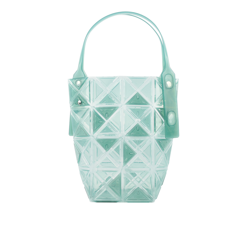 ISSEY MIYAKE BAO BAO DAZZLE 4X4 透明果凍手提包/湖水綠, , large