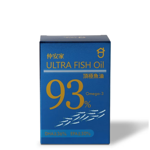 【仲安家】ULTRA FISH OIL 頂極魚油(60顆/盒), , large