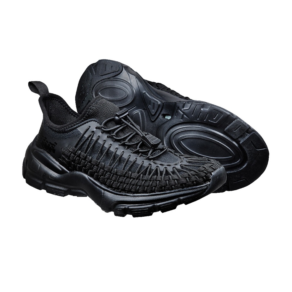 DIADORA迪亞多那 編織戶外輕旅鞋 女運動鞋 休閒鞋 女鞋 輕量 透氣 散熱 排濕 彈性 耐穿 耐磨 止滑 米 黑, , large