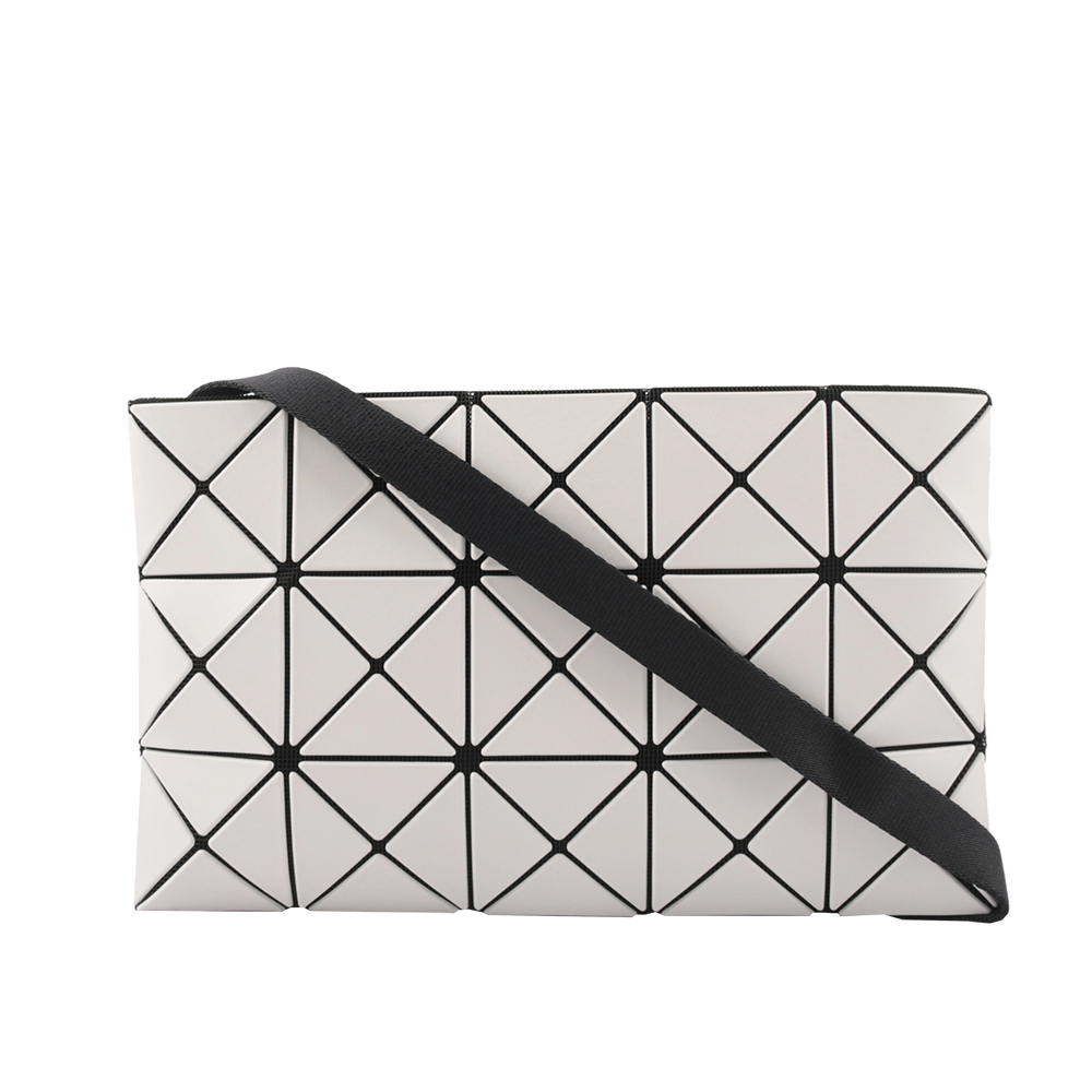 ISSEY MIYAKE BAO BAO LUCENT 3X5 霧面斜背包/淺灰色, , large