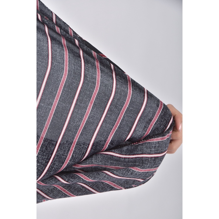 (XL) 條紋黑色長袖上衣二手衣, , large