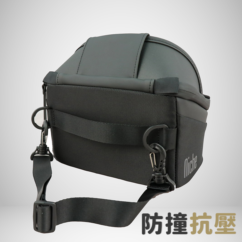 【Niche 樂奇】專利磁扣快取導航包 透明PVC小油箱包+油箱墊  N-19811+N-19103 兩件一組, , large