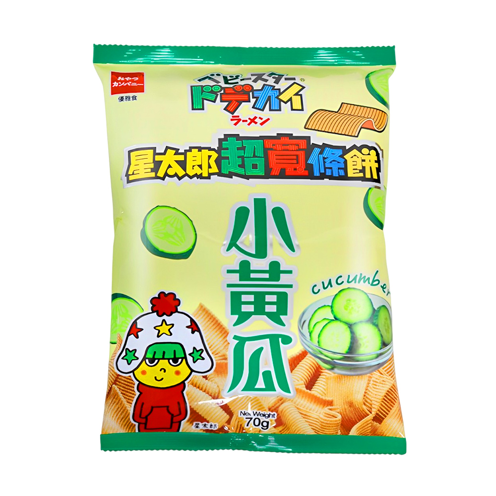 Oyatsu Baby Star Mega Dodekai Cucumber, , large