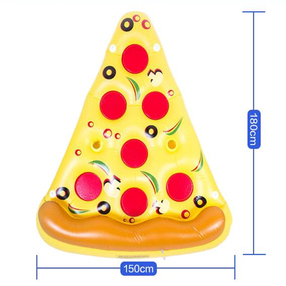 Thickened and enlarged inflatable swimming ring with a water-shaped design, float board, floating bed, shaped inflatable mattress, summer water play, sunbathing water mattress., , large