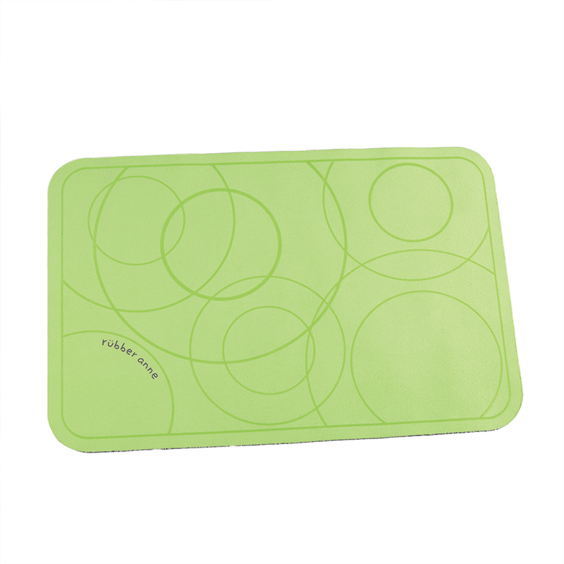 【Monster】 2mm Travel Soft Diatomaceous Earth Absorbent Mat – Waltz (60x40cm) – Grass Green
